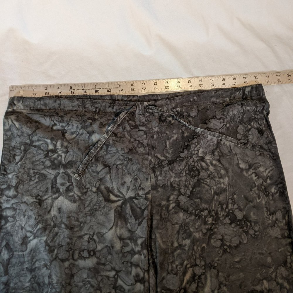 Cotton Scrubs & Co Black Batik Scrub Set (top & pant) in size 2XL, EUC! - Picture 6 of 15